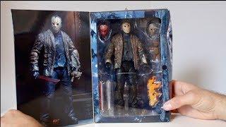 NECA Toys Freddy Vs Jason Ultimate Jason Voorhees action figure Review