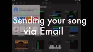 GarageBand Tutorial 8 - PART 2 iPad version - Finalising your Song