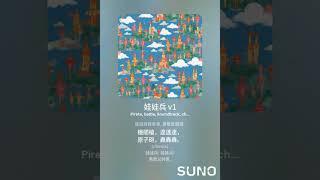 娃娃兵 (v1), 詞/曲：佚名, 歌詞彙編: 寇佳踪, 音樂: AI (Suno.com)