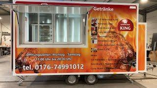 Food Truck / CATERING TRAILER, VENDING TRAILER, IMBISS ANHÄNGER for CHICKEN & KEBAB