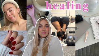 Entering My Healing Era: Clearing Acne, De Bloating, Nail Health, Fitness Updates & HORROR STORYTIME