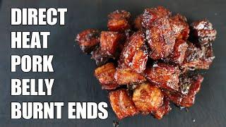 Direct Heat Pork Belly Burnt Ends | Swine & Bovine Barbecue