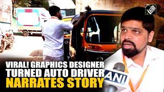 From promotion, lay-off, rejections to going viral: Graphics designer turns auto driver in Mumbai