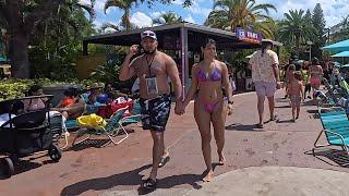 Walking Aquatica Orlando Water Park 2024