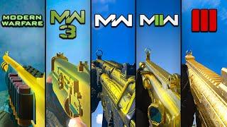 Unlocking Gold Camo in EVERY Modern Warfare CoD