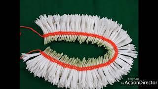 Tuberose garland.!!!!..How to  string Tuberose / Sampangi flower garland