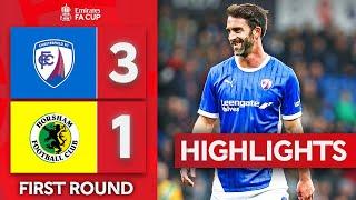 Will Grigg Brace Downs The Hornets | Chesterfield 3-1 Horsham | Emirates FA Cup 2024-25