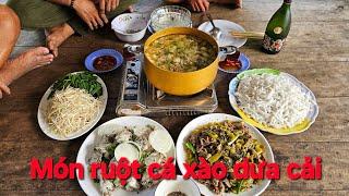 1266 l Món ngon miền tây bánh canh đầu cá lóc l Fish