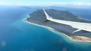 Landing at Corfu Airport (CFU) 20/4/24