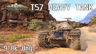 T57 Heavy Tank, 9.8K Damage, 7 Kills, El Halluf - World of Tanks