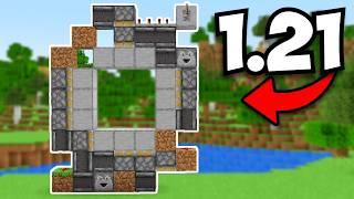 Minecraft 3x3 Piston Door | 1.21 Tutorial