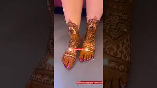 Aman Mehndi Designer 8755837709 Henna Mehndi Design  Dulhan Mehndi Designs#shorts#shortvideo#viral