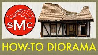 How-To Diorama Ep.92 - Weathering a Half Timber Medieval building!