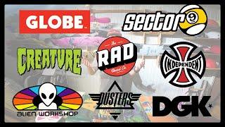 UNBOXING #1: DGK | CREATURE | ALIEN WOKSHOP | GLOBE | DUSTERS | ALMOST | RAD  w/ english subtitles