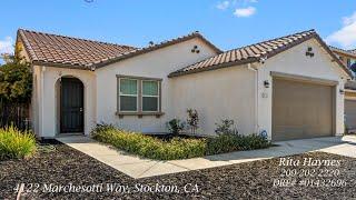 Tour this Stunning Home for Sale in Stockton! 4122 Marchesotti Way