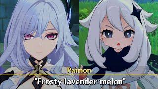 Paimon gives Skirk an ugly Nickname | Cutscene | Genshin Impact 5.7