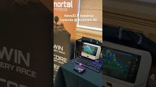 Retro32 and Immortal Joysticks at Kickstart 02 Amiga Show 2024