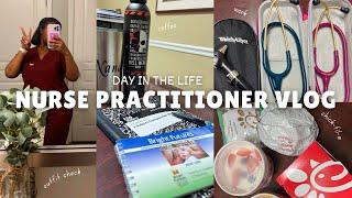 DAY IN THE LIFE OF A NP VLOG | I GOT A SURPRISE AT WORK + CHARTING + GYM | NANDI R.