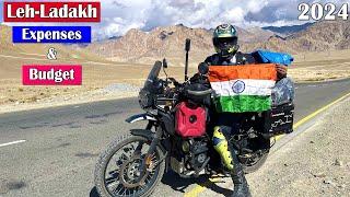 My Leh-Ladakh Bike Trip Expenses & Budget 2024