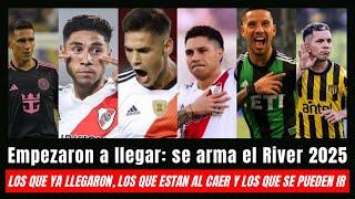 Se arma el River 2025: lo que pasa en el mercado de pases, los que llegan y los que se pueden ir