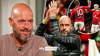 "We will go again for silverware"  | Erik ten Hag discusses Man United's progress