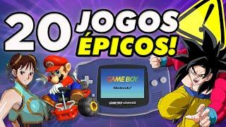 20 JOGOS ÉPICOS de Game Boy Advance Só os MELHORES Games do GBA!