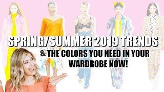 Fashion Trends 2019 Spring/Summer For Women | Top Colors for Spring 2019