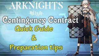 Contingency Contract Quick Guide & Prep Tips