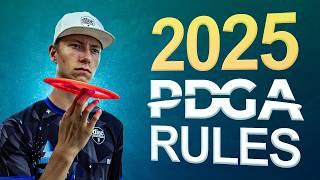 New PDGA Rule Changes for 2025