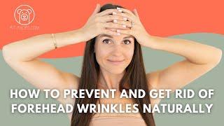 Prevent and get rid of FOREHEAD WRINKLES with simple Facial exercise + Gua Sha massage