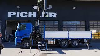 HIAB´s  X 358 HiPro auf Mercedes Benz Arocs 2551