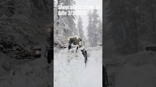 Shogran snowfall last update Kaghan valley Date 3/3/2025#shorts #snowfall#live #update