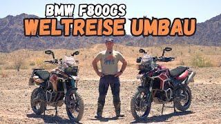 Unsere BMW F800 GS als Weltreisemotorrad - Weltreisesetup