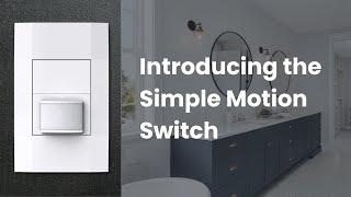 Introducing the Deako Simple Motion Switch