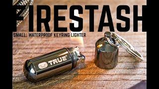 Firestash | Small, Waterproof Keyring Lighter