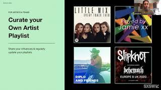 Spotify Artist & Label Workshop | SXSW 2021