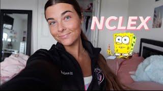 NCLEX-RN DAY | vlog 