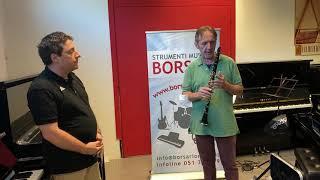 CLARINETTO in SIb Jupiter JCL700NA IN PROVA con il Prof. Marco Zanardi a cura di borsarionline.it