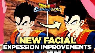 NEW FACIAL EXPRESSION IMPROVEMENTS! | Dragon Ball Sparking! Zero