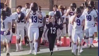 Teen with autism gets dream come true on Fulshear High School football team