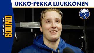 "We Fought Well" | Ukko-Pekka Luukkonen Earns Shutout In Buffalo Sabres Win Over LA Kings