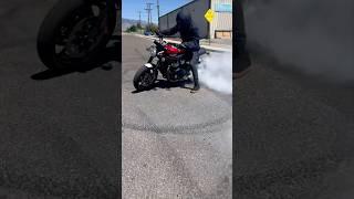 Letting the Speed Twin eat! #shorts