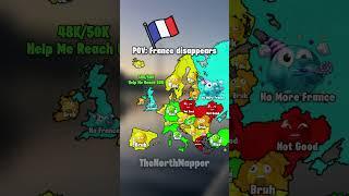 POV: France disappears #europe #mapper #mapping #geography #viral #edit #memes #a #shorts #news