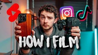 How To Film HIGH QUALITY Short Form Content For Social Media - Tutorial