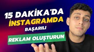 15 Dakikada İnstagram'da Reklam Verin | Para Makinesini Kurun!