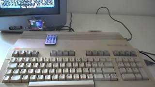 Commodore's Behemoths, C128 and A500, side by side