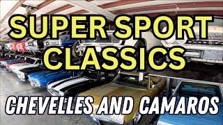 SUPERSPORT CLASSICS CHEVELLES AND CAMAROS FOR SALE PLUS MORE