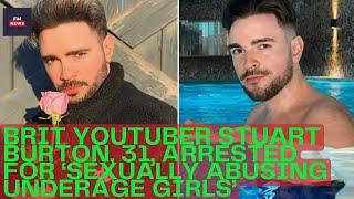 Brit YouTuber Stuart Burton, 31, arrested for ‘sexually abusing underage girls’