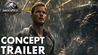 Jurassic World 4: Rebirth - Full Trailer (2025) Chris Pratt, Scarlett Johnasson concept