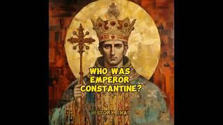 Who was emperor Constantine? #history #ai